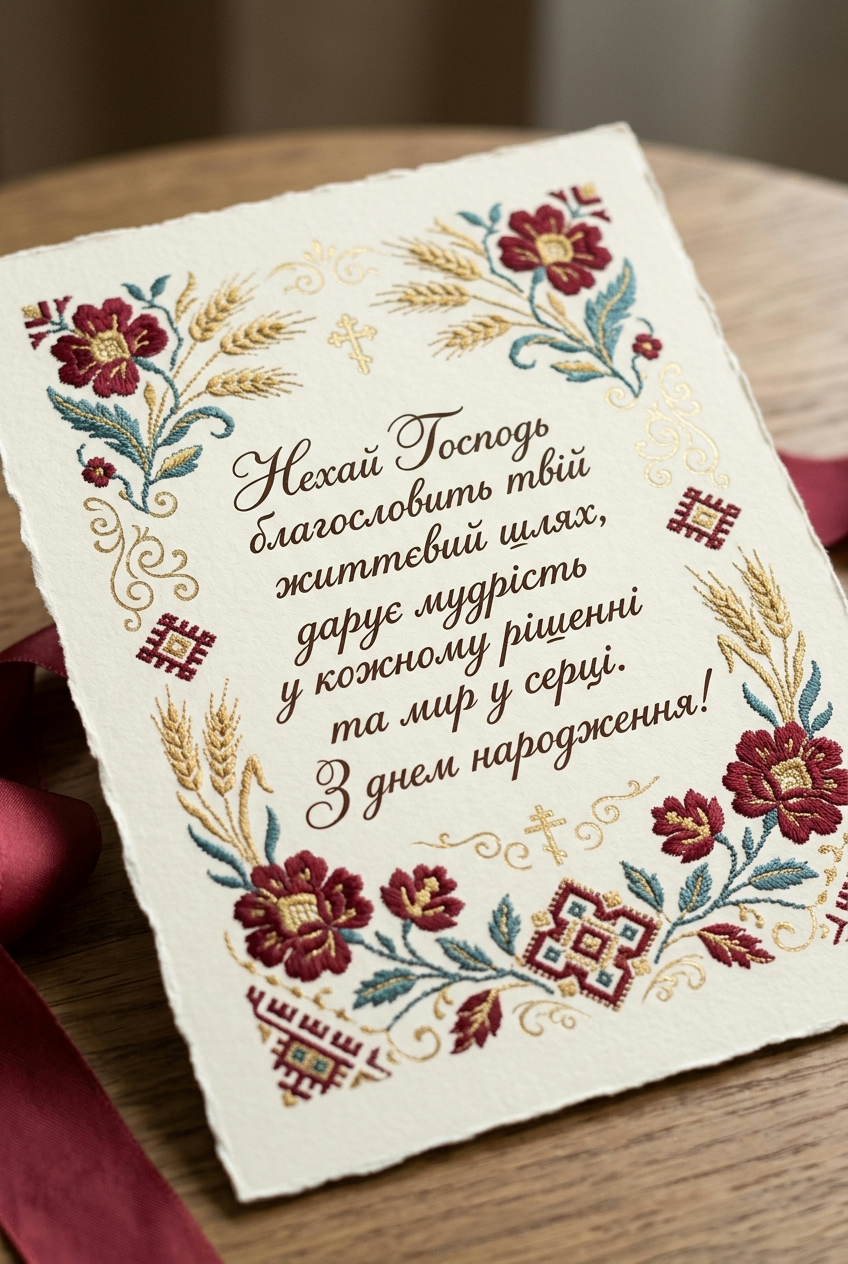красиві божі привітання з днем народження