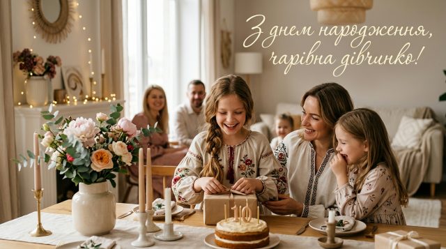 Привітання з днем народження для дівчаток: картинки та слова, що зігрівають