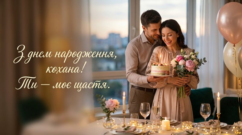 Привітання з днем народження дружини: картинки, слова, що зворушують до сліз