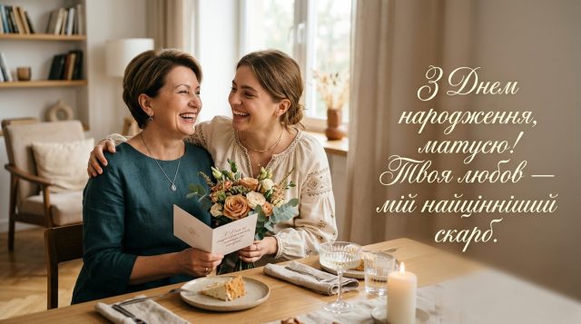 Привітання з Днем народження мамі: картинки та слова, які зігріють серце