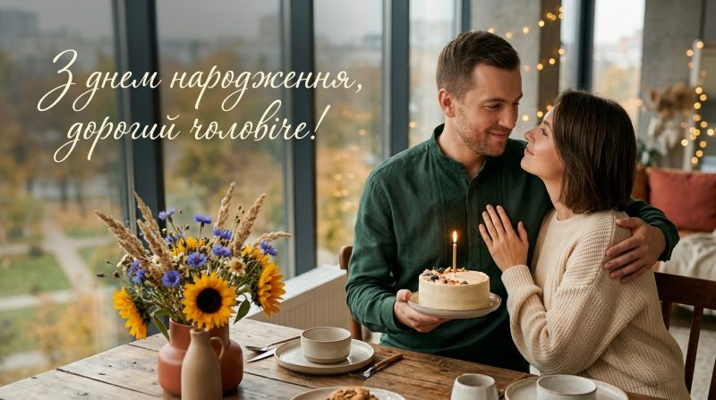 З днем народження чоловікові: картинки та привітання, які зворушать до глибини душі