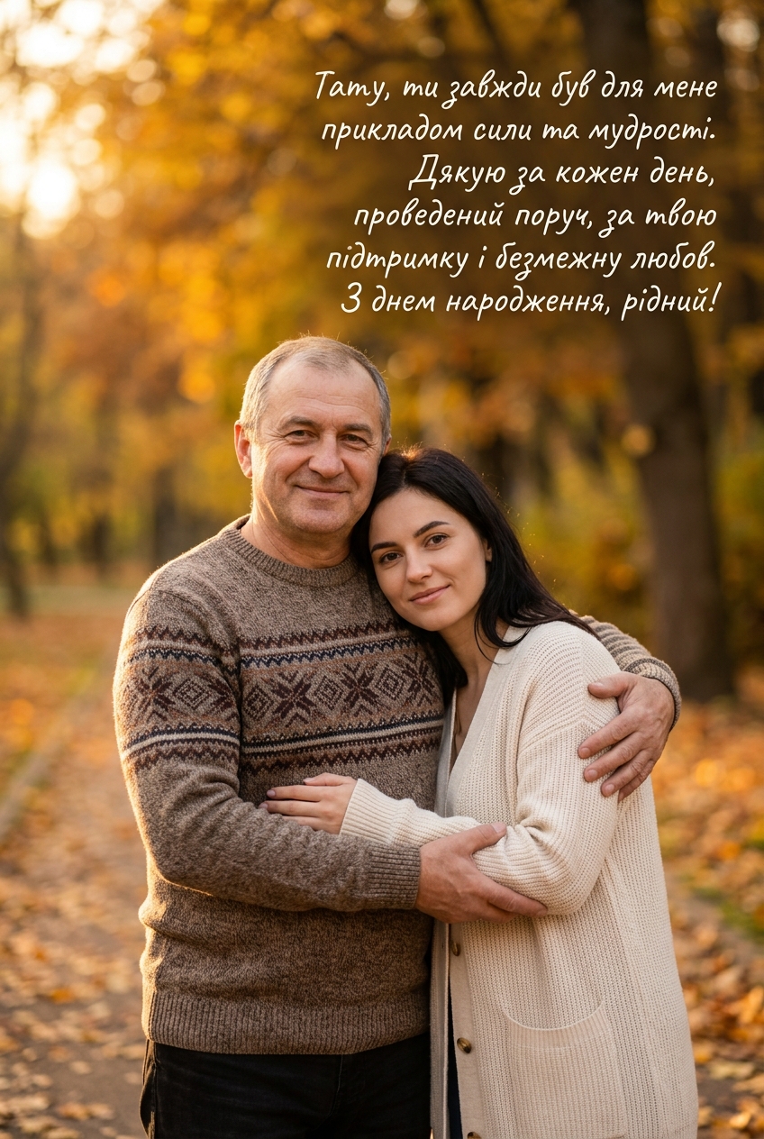 зворушливі привітання для тата до сліз