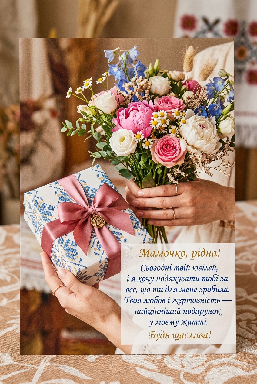 зворушливі привітання з ювілеєм жінці до сліз