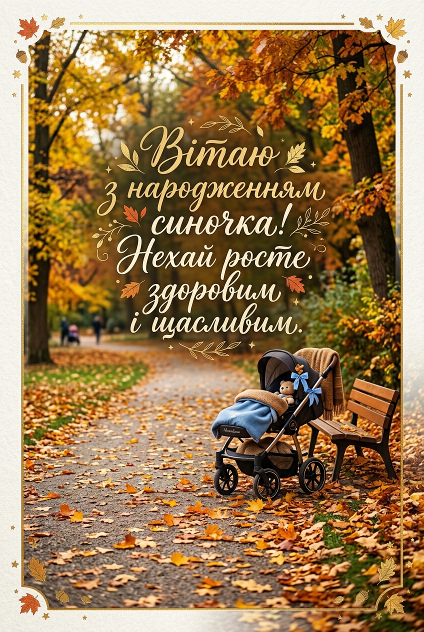 короткі та щирі привітання з народженням синочка