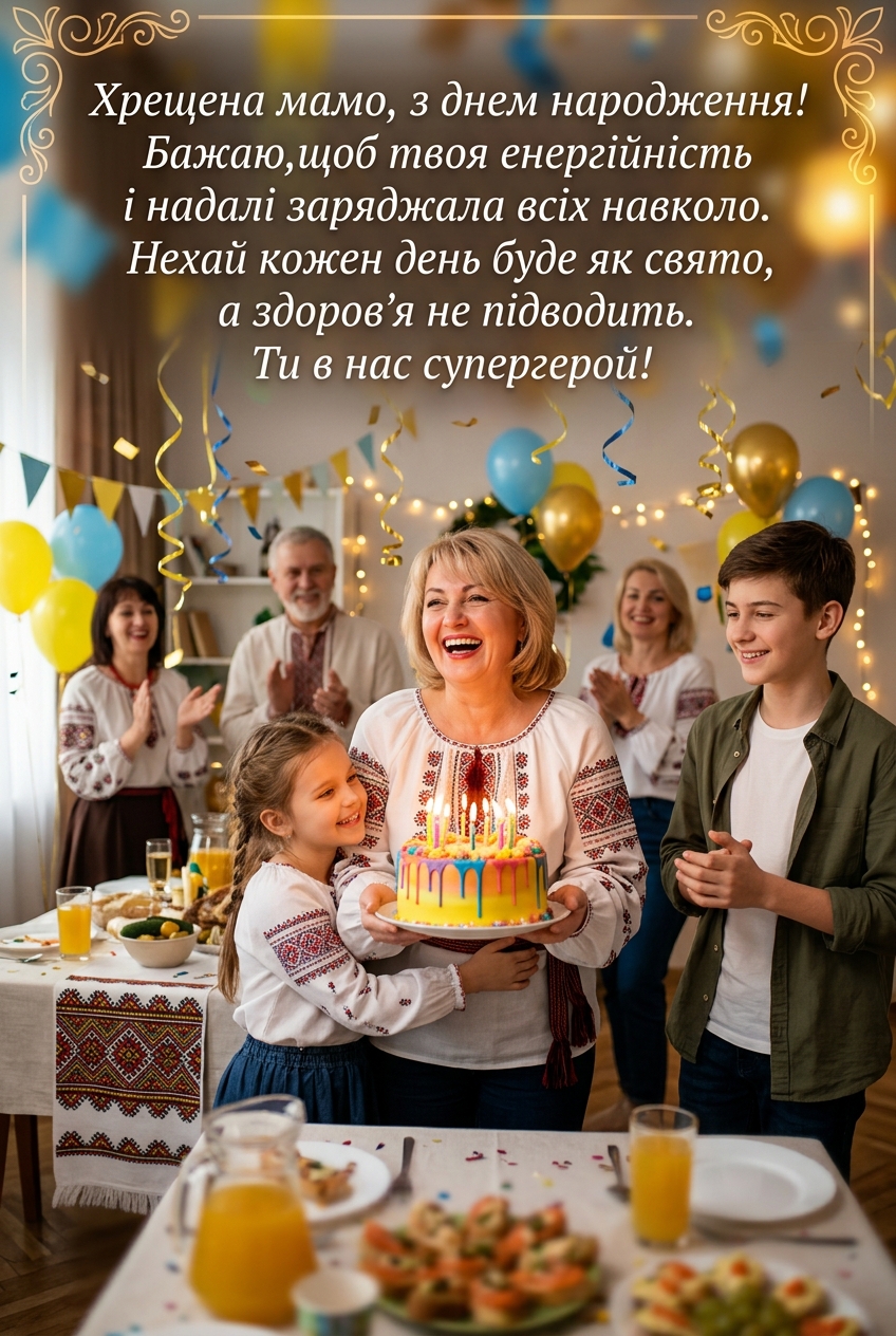 прикольні та веселі привітання хрещеній