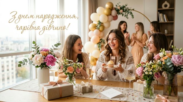 Привітання з днем народження для дівчини: картинки та слова, які зворушують