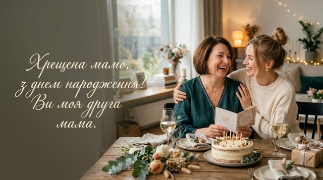 Привітання з днем народження хрещеній: картинки та щирі слова для найріднішої