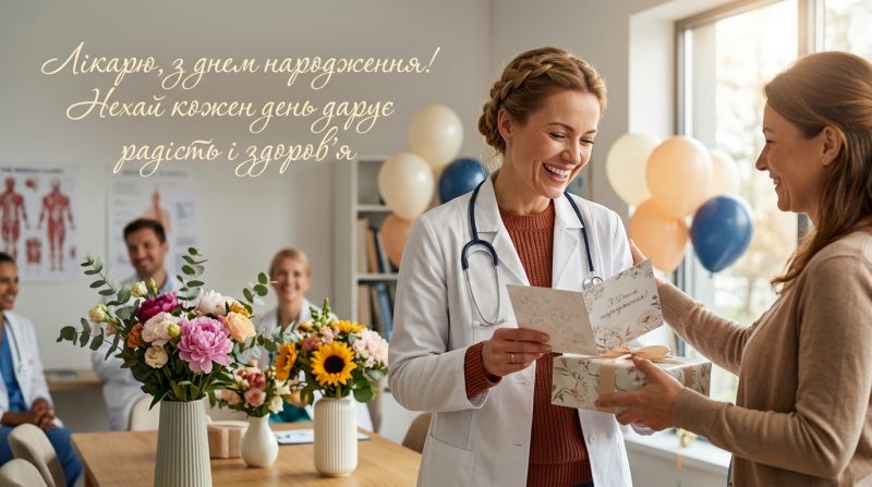 Привітати лікаря з днем народження: картинки, листівки та щирі слова