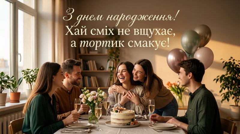Смішні привітання з днем народження на українській мові: картинки та побажання