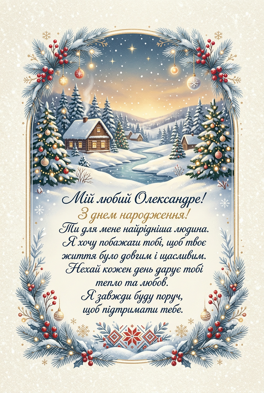 зворушливі привітання до сліз для олександра