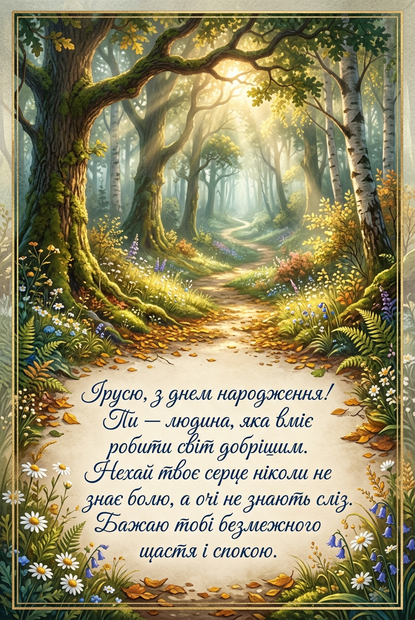 зворушливі привітання до сліз ірусі